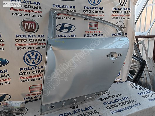 Renault Fluence sol arka kapı orijinal göçük hasarlı gıri