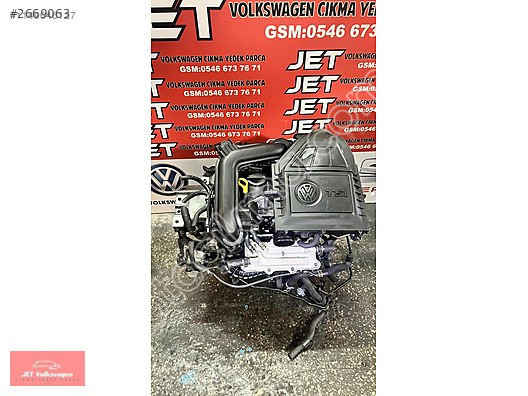 1.0 TSİ CHZ KOMPLE DOLU MOTOR
