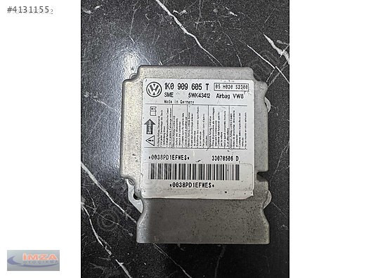 1K0909605T VW AUDİ SEAT SKODA AİRBAG BEYNİ ORİJİNAL