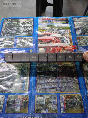 Fiat Grande Punto sis lambaları düğme takımı çıkma orjinal