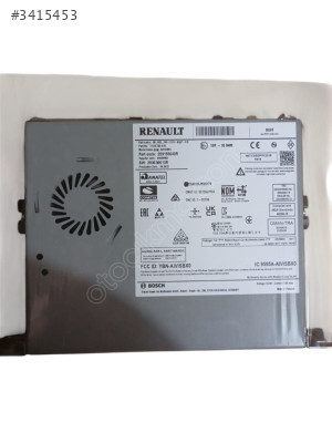 259155640R 283C30613R 10R-058460 2019AJ7353 MULTIMEDYA BEYNI CLIO