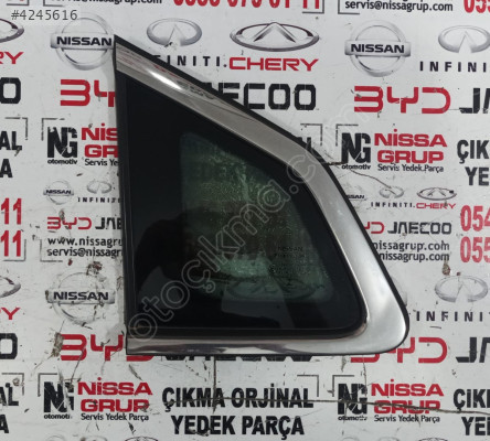 NİSSAN QASHQAİ J11 SOL ARKA KELEBEK CAMI ÇIKMA YEDEK PARÇA