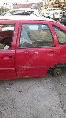 VW POLO SOL ARKA KAPI ÇIKMA ORJİNAL