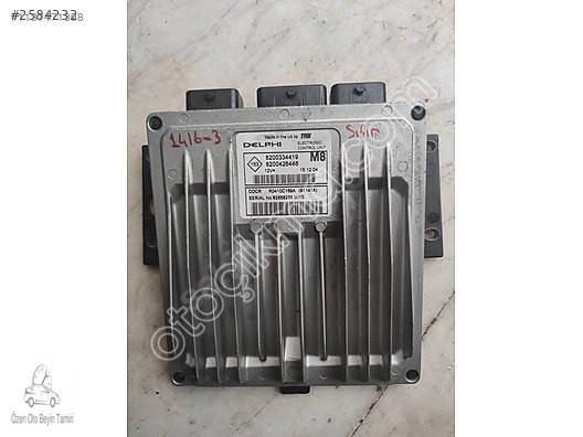 Renault Megane Nissan Micra Motor Beyni 8200334419 - 8200426