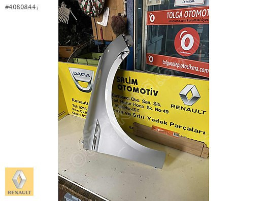 RENAULT MEGAN 4 ÇIKMA ORJİNAL SAĞ ÖN ÇAMURLUK VE DİĞER PARÇALARI