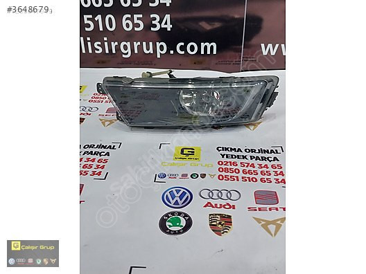 SKODA OCTAVİA 2013-2017 SİS FARI ÇIKMA SÖKME YEDEK PARÇA
