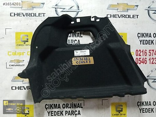 OPEL CORSA F SOL BAGAJ DÖŞEMESİ OEM 13307350 ÇIKMA SÖKME YEDEK P