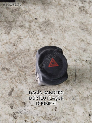 DACIA SANDERO ORJİNAL DÖRTLÜ FLAŞÖR DÜĞME