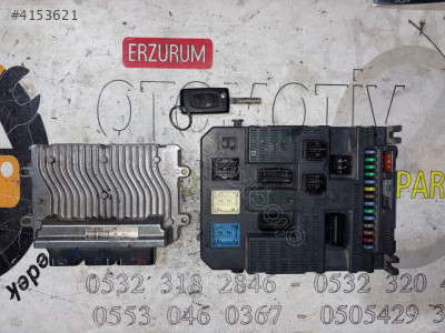 9664127180 / BSI2004P06-00 CİTROEN C2 1.4 J34P Motor Beyni Seti