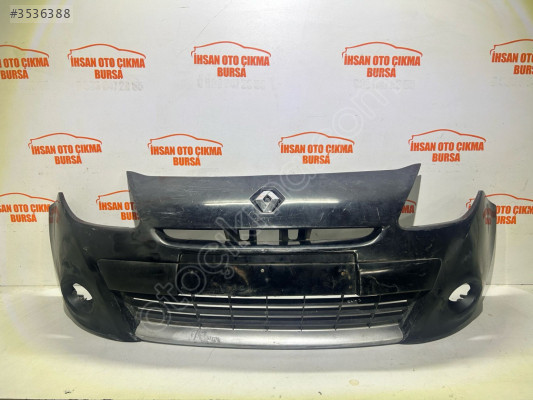 Renault clio 3 makyajlı kasa ön tampon dolu siyah renk