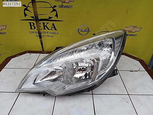 OPEL MERİVA B SOL FAR ÇIKMA ORJİNAL YEDEK PARÇA