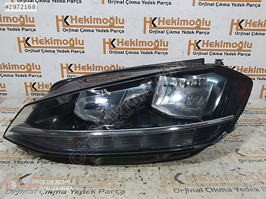 VW GOLF 7.5 SOL ÖN FAR 5G1 941 005D, 5G1941005D 2017 ORJİNAL HAT