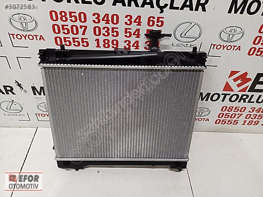 TOYOTA YARIS SIFIR SU RADYATÖR 10-16 BNZ MT OEM NO :16400-47100
