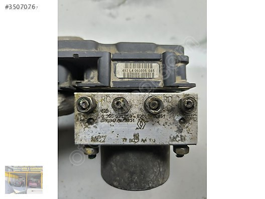 0 265 800 519-0 265 231 259- RENAULT SCENİC 2 MEGANE 2 ABS BEYNİ