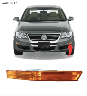 3C0953041J VW PASSAT 05-11 ÖN TAMPON SİNYALİ SOL SARI