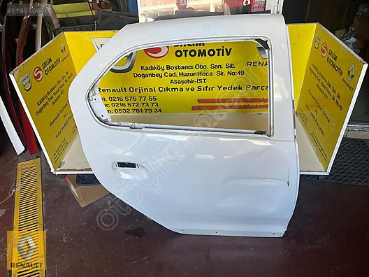 RENAULT SYMBOL ÇIKMA ORJİNAL SAĞ ARKA KAPI VE DİĞER PARÇALARI