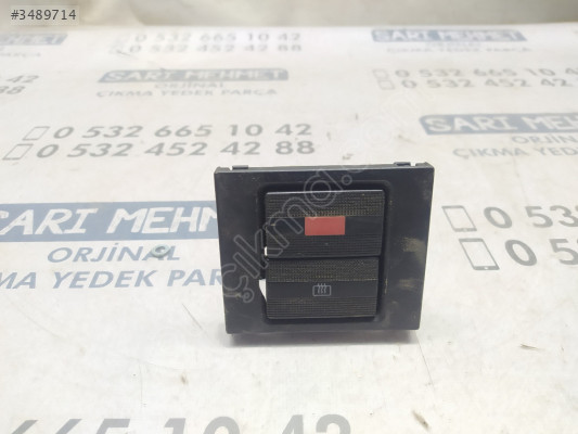 ÇIKMA VW TRANSPORTER T4 DÖRTLÜ FLAŞÖR CAM REZİSTANS DÜĞMESİ