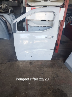 Peugeot rifter çıkma sol ön kapı