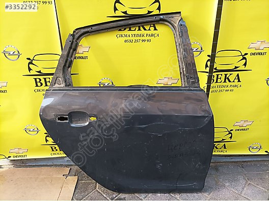 OPEL ASTRA J SAĞ ARKA KAPI FÜME ÇIKMA ORJİNAL YEDEK PARÇA