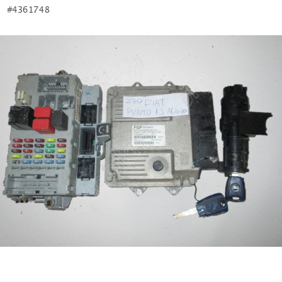 MJD 6JF.P3 55195817 Fiat Punto 1.3 JTD Motor Beyni Komple Seti