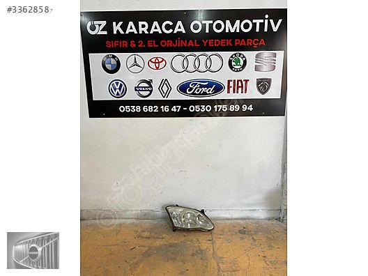 2003-2008 TOYOTA COROLLA HACHBACK ÇIKMA ORJİNAL SAĞ ÖN FAR