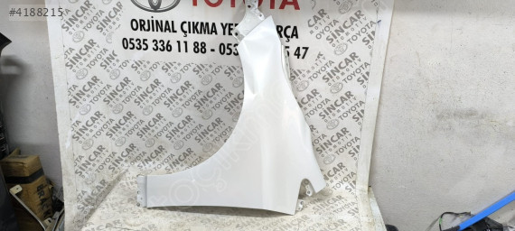 TOYOTA COROLLA 2019 2025 SOL ÖN ÇAMURLUK SEDEFLİ GÖÇÜKLÜK