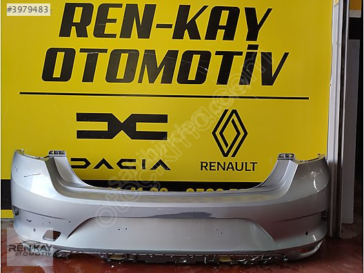 850227725R RENAULT MEGANE 4 ARKA TAMPON GRİ ORJ ÇIKMA
