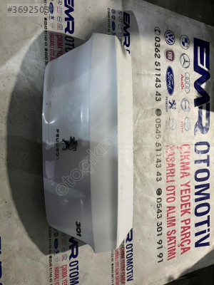 Peugeot 301 bagaj kapağı