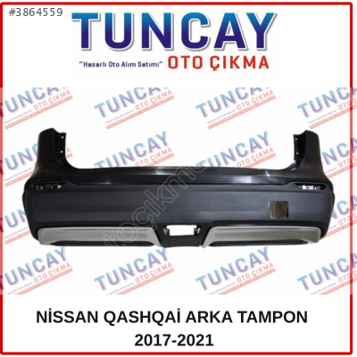 NİSSAN QASHQAİ ARKA TAMPON 2017-2021 YEDEK PARÇA