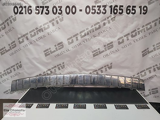7P6807787A VOLKSWAGEN TOUAREG ARKA TAMPON PLAKA NİKELAJI