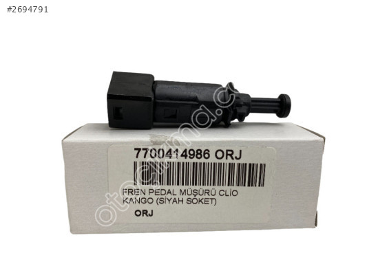 7700414986  FREN PEDAL MÜŞÜRÜ CLİO KANGO (SİYAH SOKET)