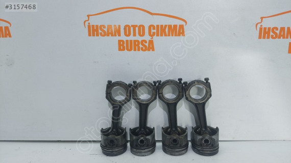 Kangoo 1.9 motor piston ve piston kolu sökme