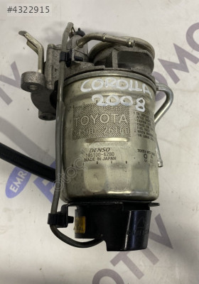 toyota corolla 2008 mazot filtresi/kütüğü (son fiyat)