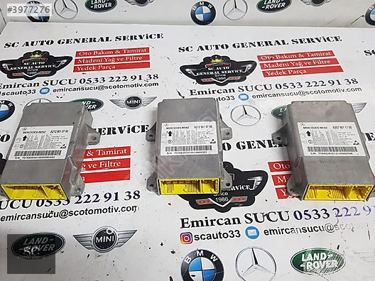 MERCEDES W121 E SERİSİ AİRBAG BEYNİ