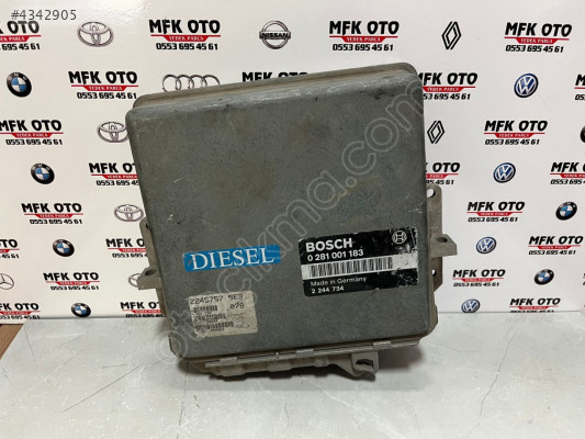 BMW E34 525 MOTOR BEYNİ ORJİNAL 0281001183