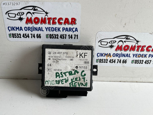 OPEL ASTRA G MERKEZİ KİLİT BEYNİ MONTECAR 2