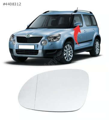 5L0857521 YETİ 2009 AYNA CAMI L