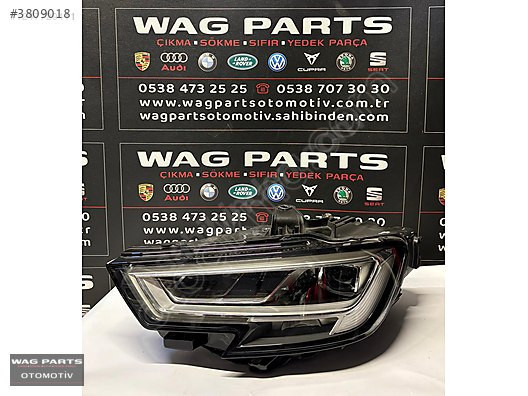 2016 - 2020 AUDİ A3 SOL ÖN FAR 8V0941033F