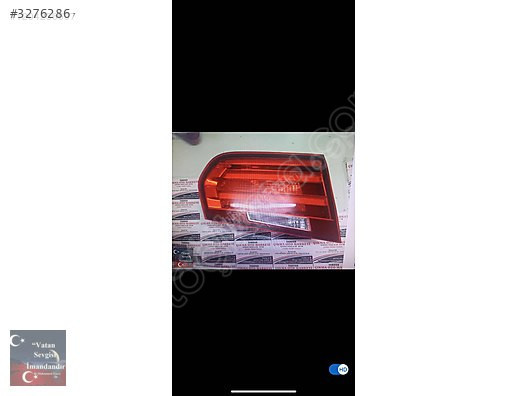 BMW F30 İÇ SAĞ STOP 2012 SONRASI