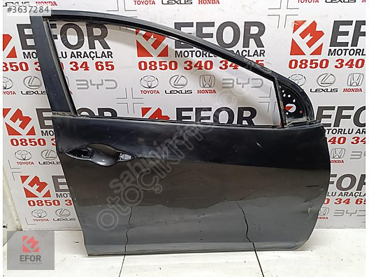 TOYOTA COROLLA SAĞ ÖN KAPI ÇIKMA ORJİNAL YEDEK PARÇA 13-18
