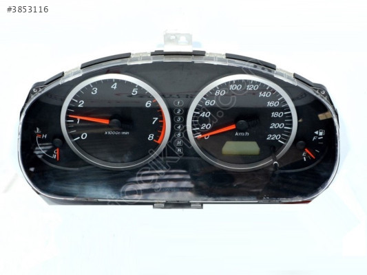 Mazda 2 Benzinli Otomatik Km Gögüs Saati Gösterge Paneli Kadran
