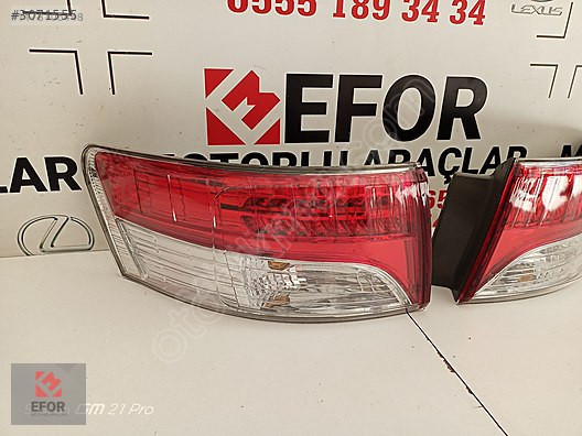 TOYOTA AVENSİS SIFIR SAĞ DIŞ STOP 09-12 OEM NO: 81550-05250