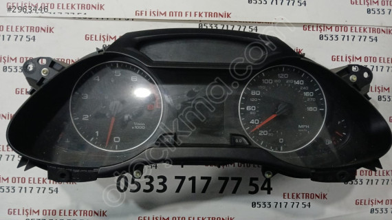 8K0920950A 503001621405 AUDİ A4 KM GÖSTERGE PANELİ