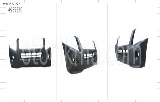Isuzu DMax Ön Tampon 2007-2012 D-Max Tampon Demax Tampon