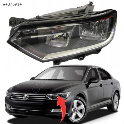 3G1941005B PASSAT B8 2015-2018 FAR ÖN KOMPLE SOL