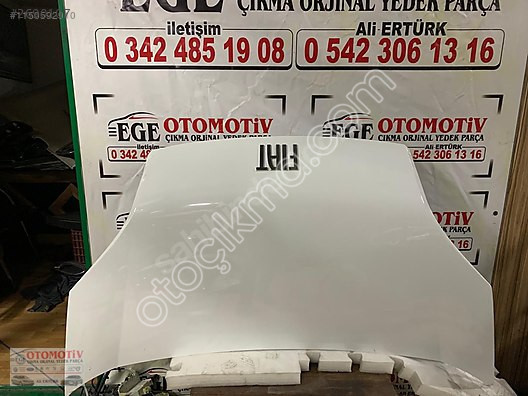 2020/2024 FİAT FİORİNO BEYAZ MOTOR KAPUTU ORJINAL BOYASIZ