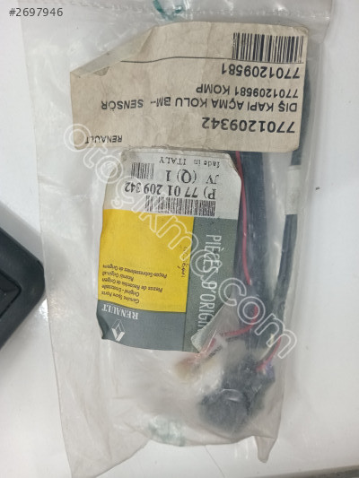 Meganb2 kapi kol sensoru 7701209342