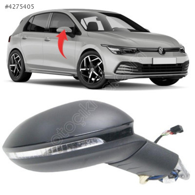 Golf8 Sağ Ayna KatlanırHafızaAydınlatma 13Pin 20-24 5H1857508AF