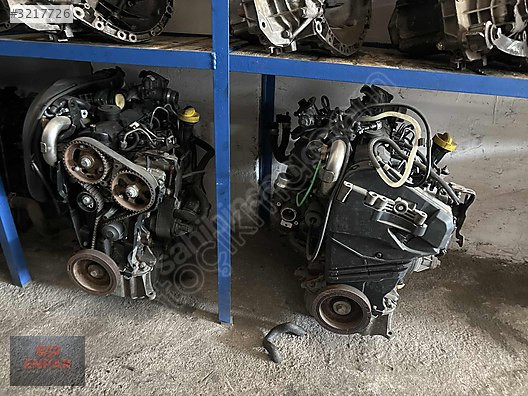 Renault fluence 1.5 dci 90 hp çıkma orjinal motor