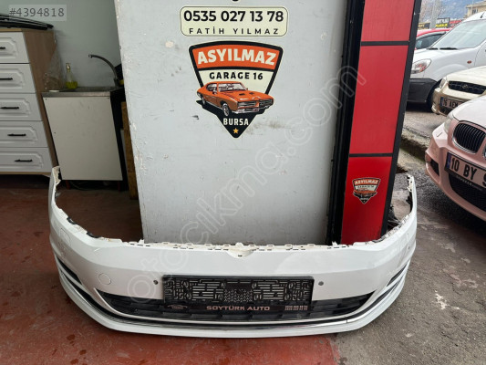 GOLF 7 ÖN TAMPON ORJİNAL BEYAZ DOLU